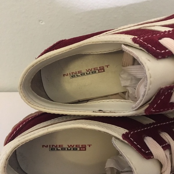 Onitsuka Tiger by Asics Women's Red and White Sneakers - Picture 5 of 11